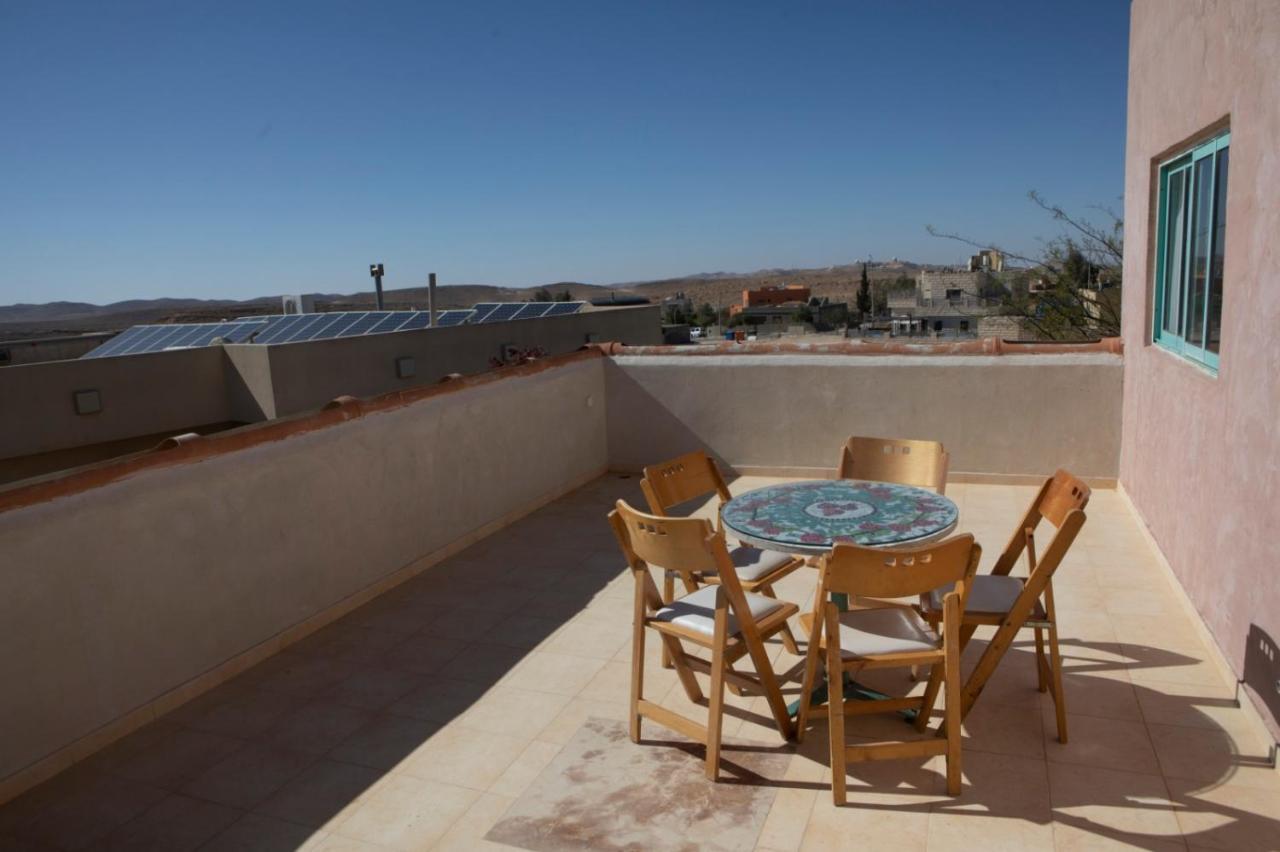 על הגג Hotel Mitzpe Ramon Esterno foto